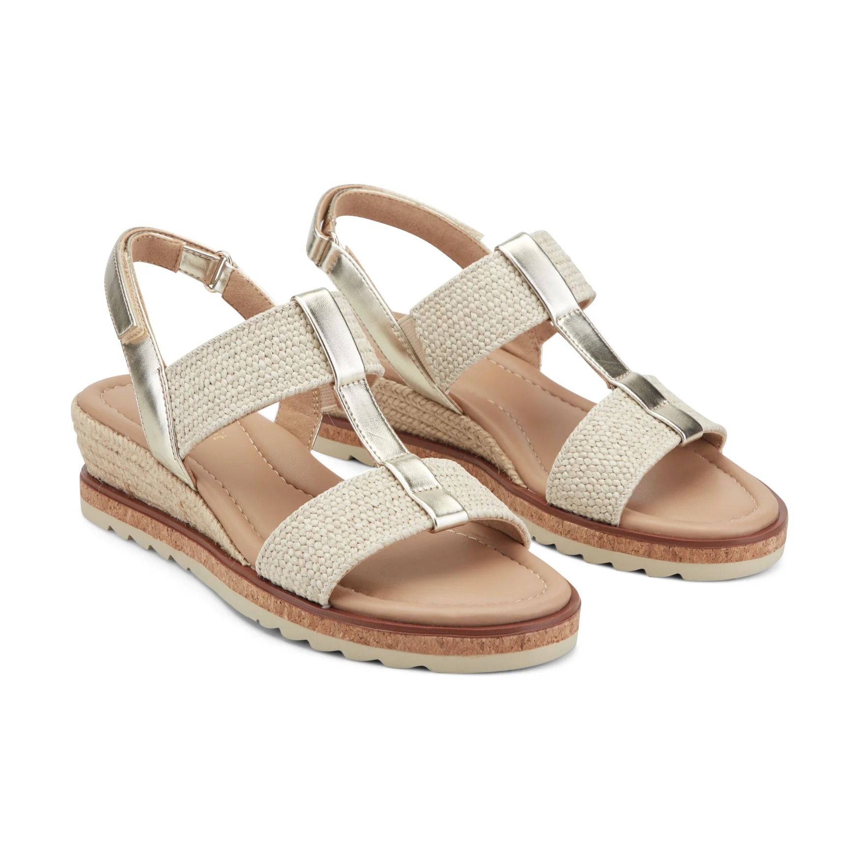 Selene Wedge Sandals - Image 2